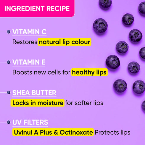 Dot and key Vitamin C+E Spf 30 Glitter Lip Balm